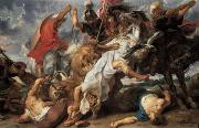 Peter Paul Rubens TheLion Hunt (mk01) USA oil painting artist